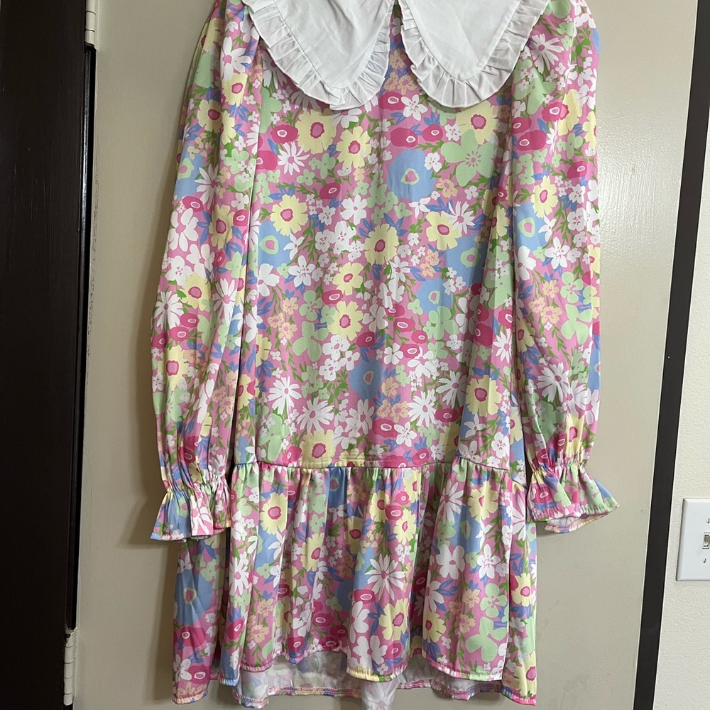 Twister Wunder maternity collared dress